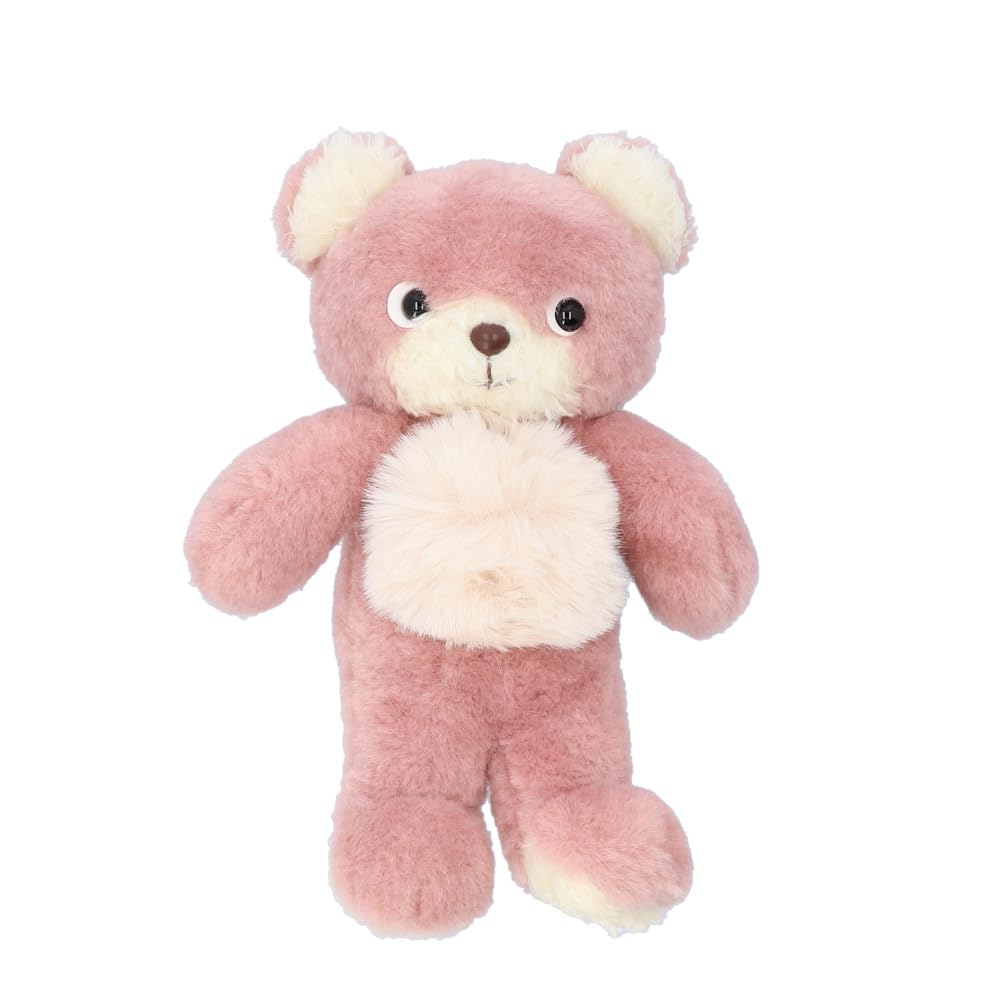 Amazon.co.jp: クマのモコ Sサイズ ぬいぐるみ ピンク : おもちゃ